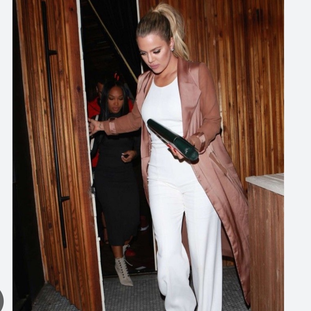 House of CB Satin Trench Coat